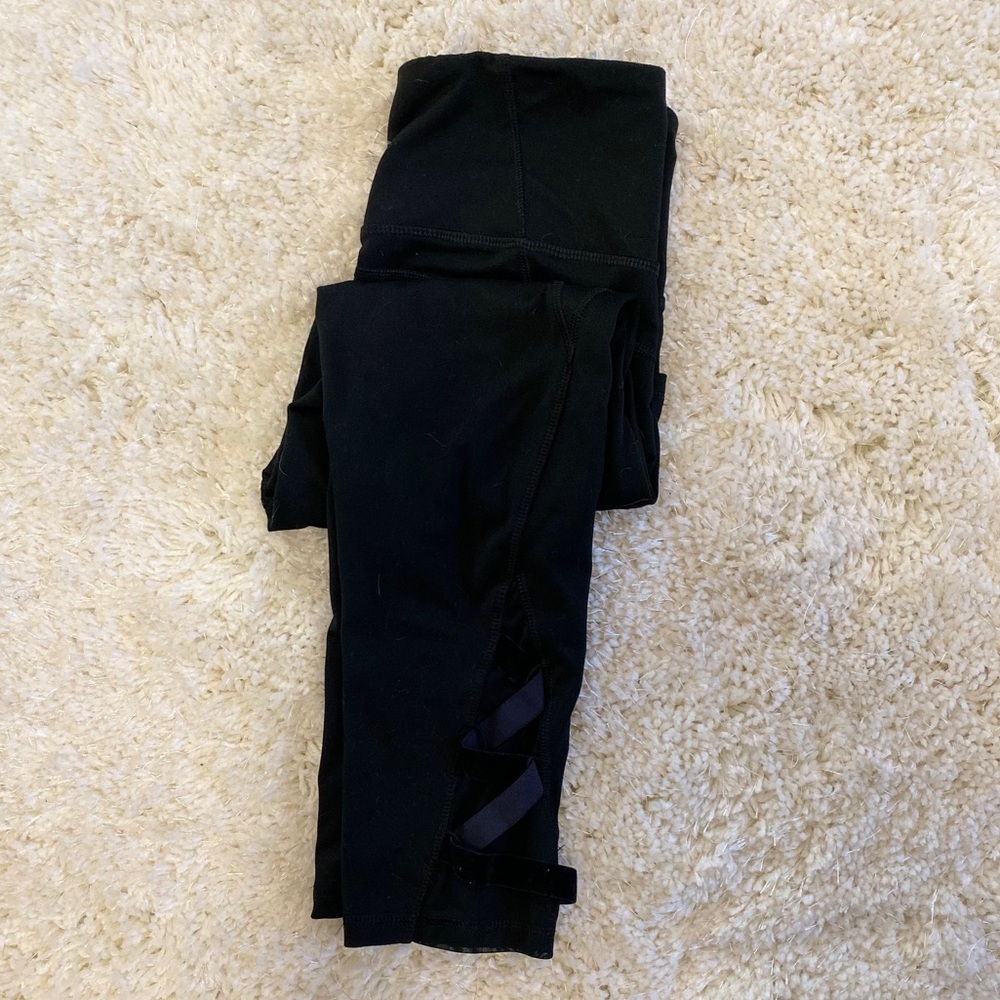 Champion Black Capri Leggings-XS